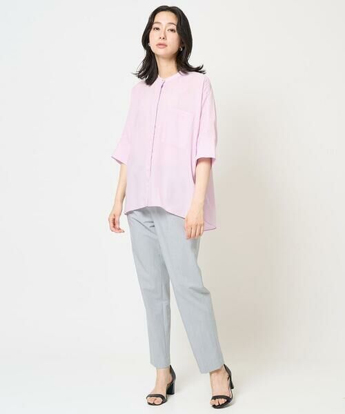 GEORGES RECH / ジョルジュ・レッシュ チノ・ワークパンツ | [日本製]ピンストライプジョグパンツ | 詳細11