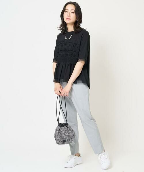 GEORGES RECH / ジョルジュ・レッシュ チノ・ワークパンツ | [日本製]ピンストライプジョグパンツ | 詳細15