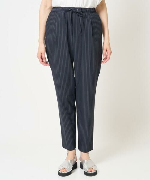 GEORGES RECH / ジョルジュ・レッシュ チノ・ワークパンツ | [日本製]ピンストライプジョグパンツ | 詳細2