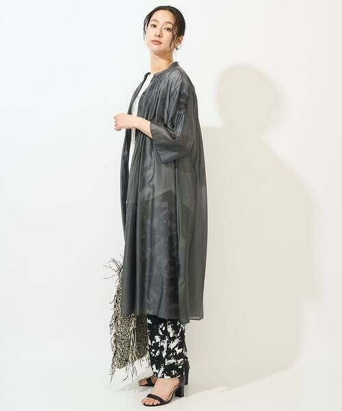 GEORGES RECH / ジョルジュ・レッシュ チノ・ワークパンツ | [日本製]ブラッシュパターンワイドストレートパンツ | 詳細16