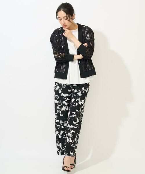 GEORGES RECH / ジョルジュ・レッシュ チノ・ワークパンツ | [日本製]ブラッシュパターンワイドストレートパンツ | 詳細17