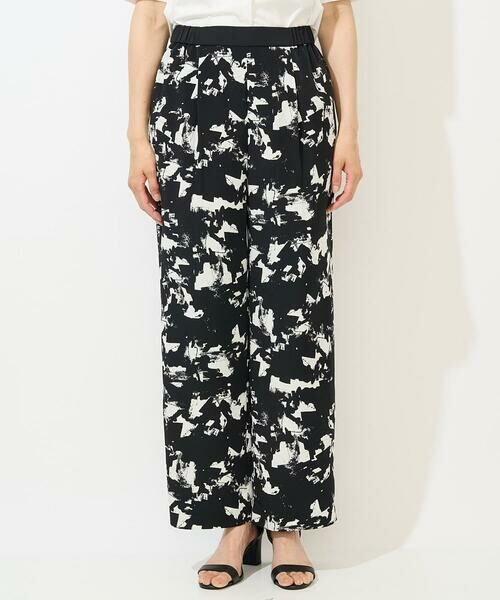 GEORGES RECH / ジョルジュ・レッシュ チノ・ワークパンツ | [日本製]ブラッシュパターンワイドストレートパンツ | 詳細2