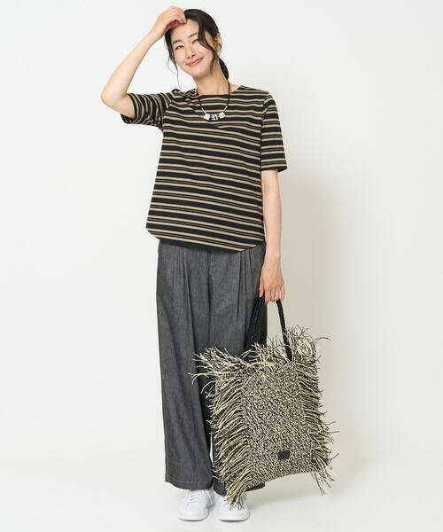 GEORGES RECH / ジョルジュ・レッシュ その他パンツ | [日本製]デニムライクリネンワイドパンツ | 詳細17