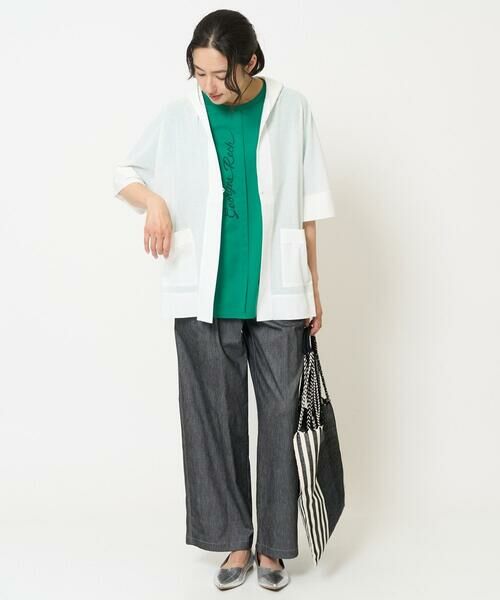 GEORGES RECH / ジョルジュ・レッシュ その他パンツ | [日本製]デニムライクリネンワイドパンツ | 詳細18