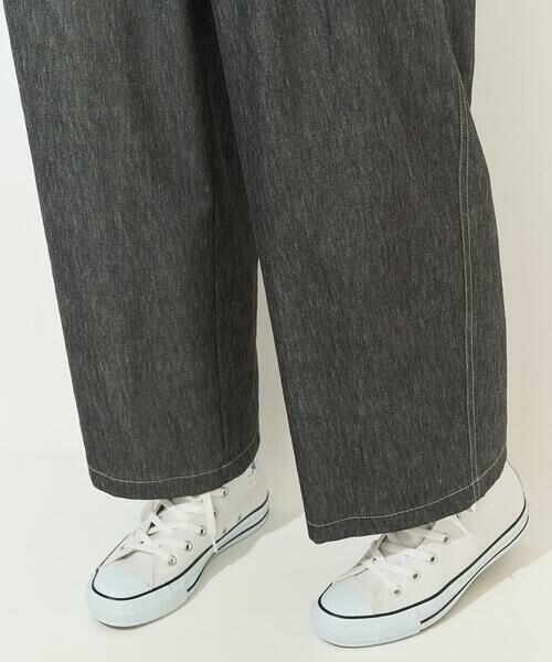 GEORGES RECH / ジョルジュ・レッシュ その他パンツ | [日本製]デニムライクリネンワイドパンツ | 詳細7
