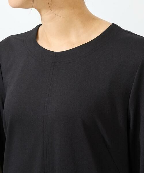 GEORGES RECH / ジョルジュ・レッシュ ロング・マキシ丈ワンピース | [日本製/接触冷感]ストレッチランタンスリーブナローワンピース | 詳細5