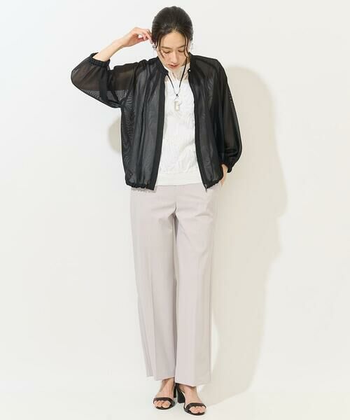 GEORGES RECH / ジョルジュ・レッシュ チノ・ワークパンツ | [日本製/UVカット]ドライワイドストレートパンツ | 詳細17