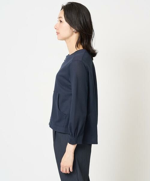 GEORGES RECH / ジョルジュ・レッシュ その他アウター | ジャージーノーカラーショートブルゾン | 詳細7