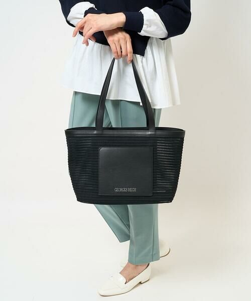 GEORGES RECH / ジョルジュ・レッシュ トートバッグ | メッシュボーダートートバッグ | 詳細1