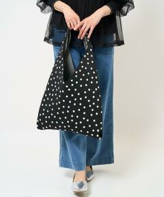 GEORGES RECH / ジョルジュ・レッシュ トートバッグ | ニットジャガードトライアングルトートバッグ