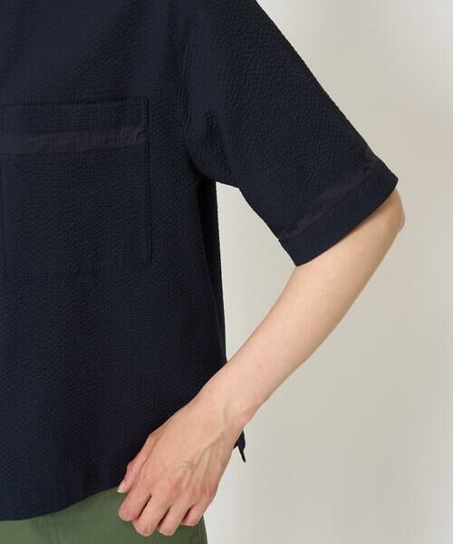 GEORGES RECH / ジョルジュ・レッシュ シャツ・ブラウス | [接触冷感/吸水速乾]サッカーシャドーギンガムシャツ | 詳細10