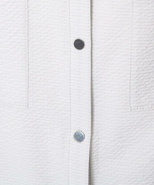 GEORGES RECH / ジョルジュ・レッシュ シャツ・ブラウス | [接触冷感/吸水速乾]サッカーシャドーギンガムシャツ | 詳細13