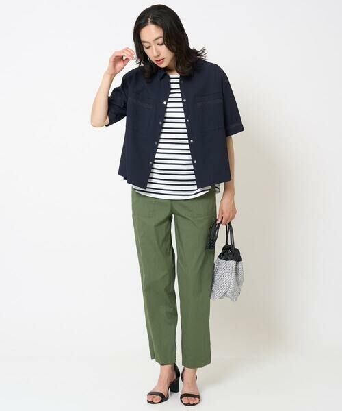 GEORGES RECH / ジョルジュ・レッシュ シャツ・ブラウス | [接触冷感/吸水速乾]サッカーシャドーギンガムシャツ | 詳細16