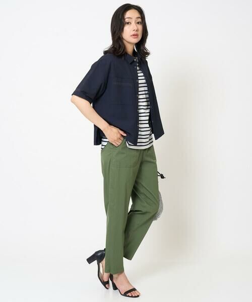 GEORGES RECH / ジョルジュ・レッシュ シャツ・ブラウス | [接触冷感/吸水速乾]サッカーシャドーギンガムシャツ | 詳細17