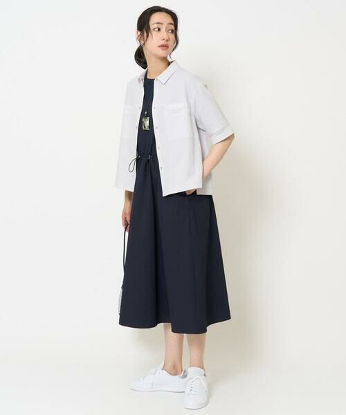 GEORGES RECH / ジョルジュ・レッシュ シャツ・ブラウス | [接触冷感/吸水速乾]サッカーシャドーギンガムシャツ | 詳細21