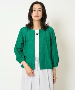 GEORGES RECH / ジョルジュ・レッシュ シャツ・ブラウス | コットンエンブロイダリー羽織ブラウス