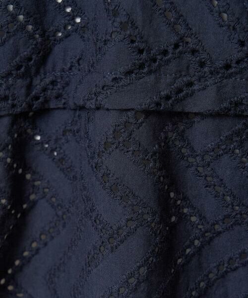 GEORGES RECH / ジョルジュ・レッシュ シャツ・ブラウス | コットンエンブロイダリー羽織ブラウス | 詳細14