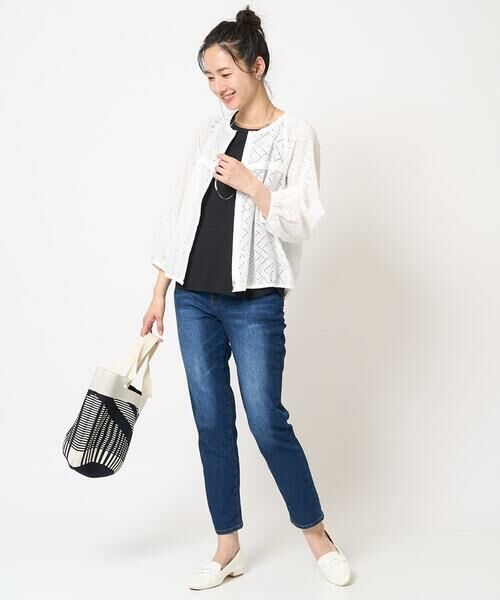 GEORGES RECH / ジョルジュ・レッシュ シャツ・ブラウス | コットンエンブロイダリー羽織ブラウス | 詳細15