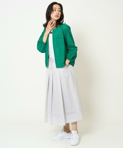 GEORGES RECH / ジョルジュ・レッシュ シャツ・ブラウス | コットンエンブロイダリー羽織ブラウス | 詳細20