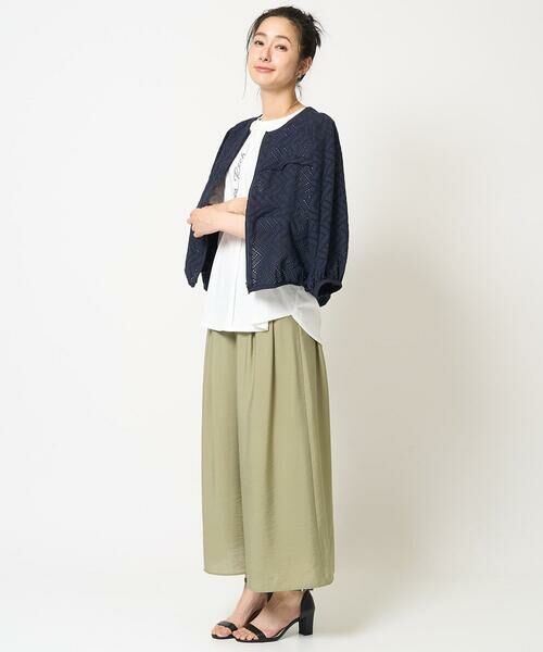 GEORGES RECH / ジョルジュ・レッシュ シャツ・ブラウス | コットンエンブロイダリー羽織ブラウス | 詳細22