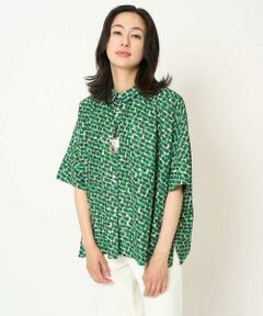 GEORGES RECH / ジョルジュ・レッシュ シャツ・ブラウス | ジオメトリックドルマンスリーブブラウス