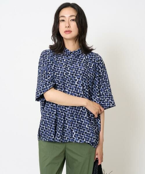 GEORGES RECH / ジョルジュ・レッシュ シャツ・ブラウス | ジオメトリックドルマンスリーブブラウス | 詳細1