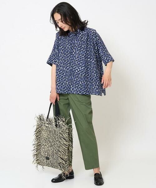 GEORGES RECH / ジョルジュ・レッシュ シャツ・ブラウス | ジオメトリックドルマンスリーブブラウス | 詳細13