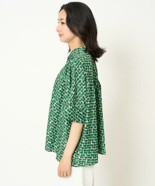 GEORGES RECH / ジョルジュ・レッシュ シャツ・ブラウス | ジオメトリックドルマンスリーブブラウス | 詳細4
