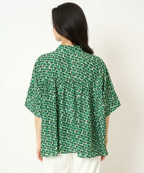 GEORGES RECH / ジョルジュ・レッシュ シャツ・ブラウス | ジオメトリックドルマンスリーブブラウス | 詳細5