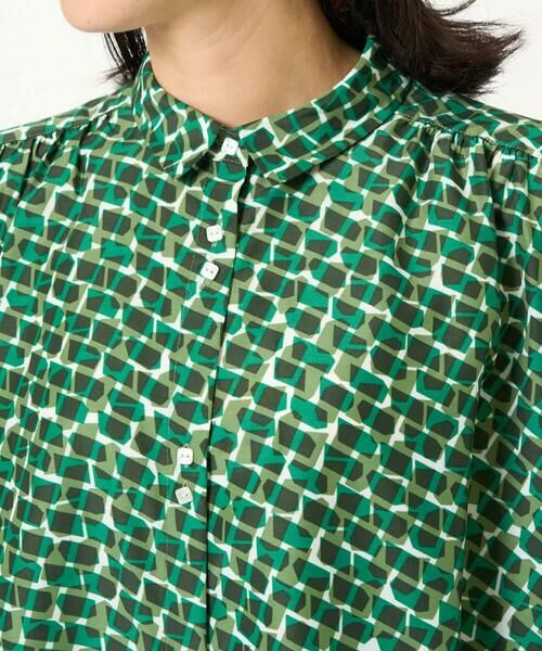 GEORGES RECH / ジョルジュ・レッシュ シャツ・ブラウス | ジオメトリックドルマンスリーブブラウス | 詳細6