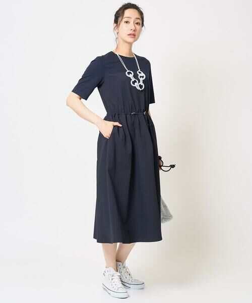 GEORGES RECH / ジョルジュ・レッシュ ロング・マキシ丈ワンピース | [接触冷感/吸水速乾]サッカーシャドーギンガムワンピース | 詳細13