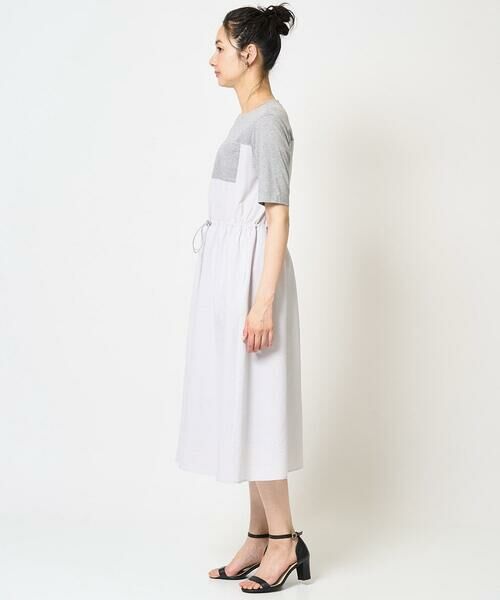 GEORGES RECH / ジョルジュ・レッシュ ロング・マキシ丈ワンピース | [接触冷感/吸水速乾]サッカーシャドーギンガムワンピース | 詳細3