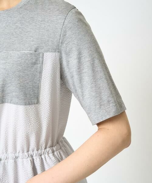 GEORGES RECH / ジョルジュ・レッシュ ロング・マキシ丈ワンピース | [接触冷感/吸水速乾]サッカーシャドーギンガムワンピース | 詳細6