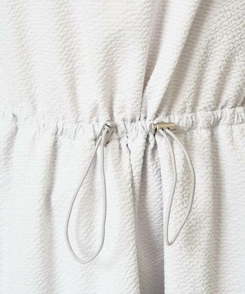 GEORGES RECH / ジョルジュ・レッシュ ロング・マキシ丈ワンピース | [接触冷感/吸水速乾]サッカーシャドーギンガムワンピース | 詳細9