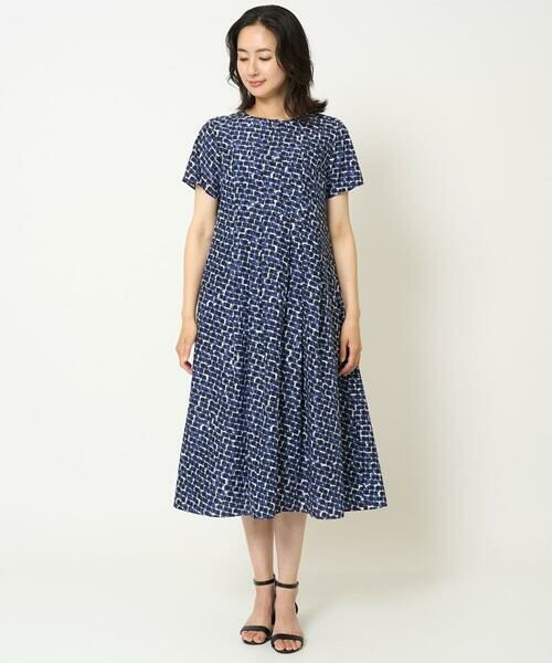 GEORGES RECH / ジョルジュ・レッシュ ロング・マキシ丈ワンピース | ジオメトリックワンピース | 詳細1