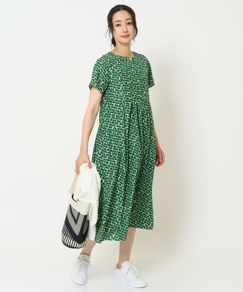 GEORGES RECH / ジョルジュ・レッシュ ロング・マキシ丈ワンピース | ジオメトリックワンピース | 詳細10