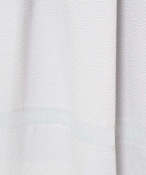 GEORGES RECH / ジョルジュ・レッシュ ロング・マキシ丈スカート | [接触冷感/吸水速乾]サッカーシャドーギンガムタックフレアスカート | 詳細8