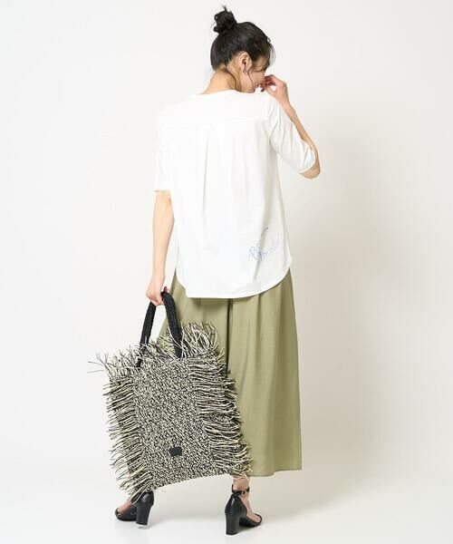 GEORGES RECH / ジョルジュ・レッシュ カットソー | シルケット天竺ラウンドヘムロゴカットソー | 詳細22