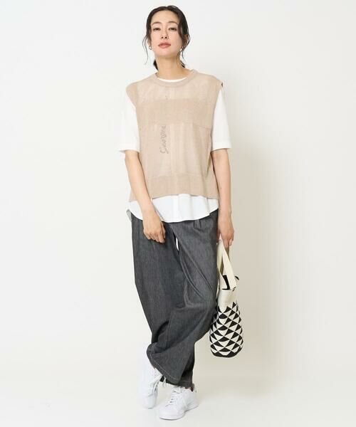 GEORGES RECH / ジョルジュ・レッシュ カットソー | シルケット天竺ラウンドヘムロゴカットソー | 詳細24