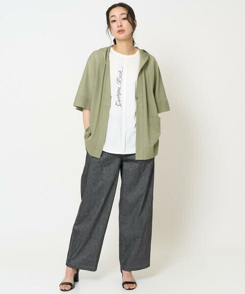 GEORGES RECH / ジョルジュ・レッシュ カットソー | シルケット天竺ラウンドヘムロゴカットソー | 詳細28