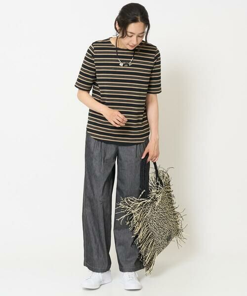 GEORGES RECH / ジョルジュ・レッシュ カットソー | [日本製]マルチボーダーラメカットソー | 詳細21