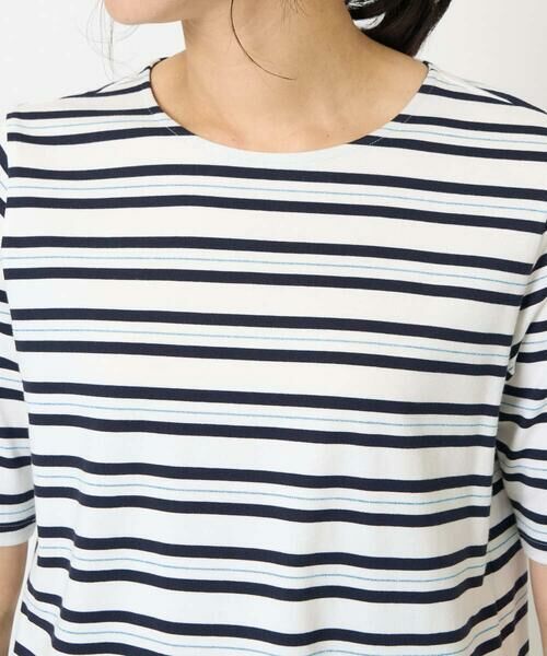 GEORGES RECH / ジョルジュ・レッシュ カットソー | [日本製]マルチボーダーラメカットソー | 詳細8