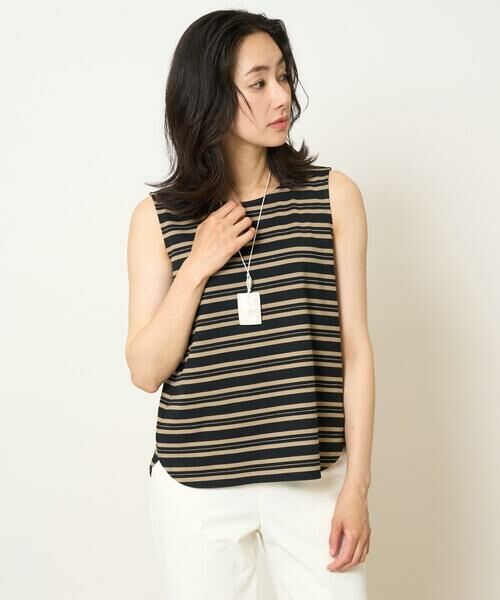 GEORGES RECH / ジョルジュ・レッシュ タンクトップ | [日本製]マルチボーダーラメタンクトップ | 詳細3