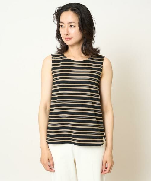 GEORGES RECH / ジョルジュ・レッシュ タンクトップ | [日本製]マルチボーダーラメタンクトップ | 詳細4