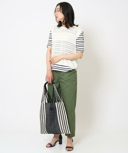 GEORGES RECH / ジョルジュ・レッシュ ショート・ハーフ・半端丈パンツ | [接触冷感]ストレッチテーパードベイカーパンツ | 詳細13