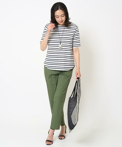 GEORGES RECH / ジョルジュ・レッシュ ショート・ハーフ・半端丈パンツ | [接触冷感]ストレッチテーパードベイカーパンツ | 詳細15