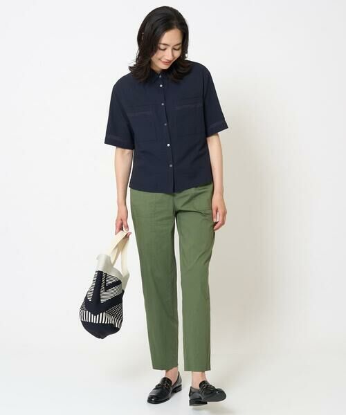 GEORGES RECH / ジョルジュ・レッシュ ショート・ハーフ・半端丈パンツ | [接触冷感]ストレッチテーパードベイカーパンツ | 詳細16