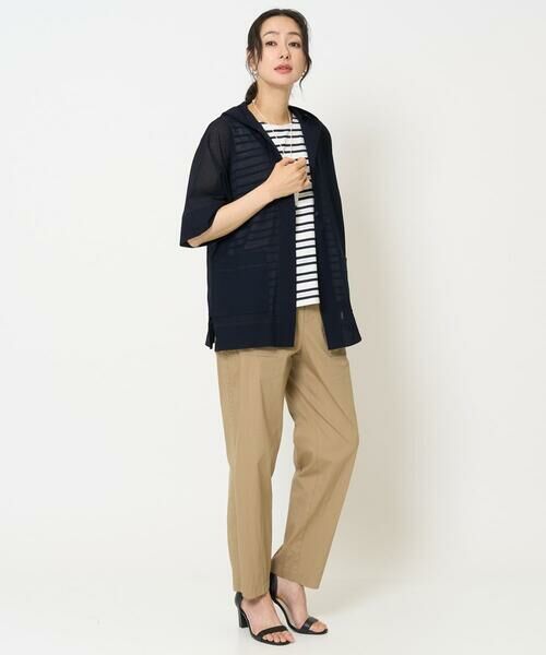 GEORGES RECH / ジョルジュ・レッシュ ショート・ハーフ・半端丈パンツ | [接触冷感]ストレッチテーパードベイカーパンツ | 詳細25