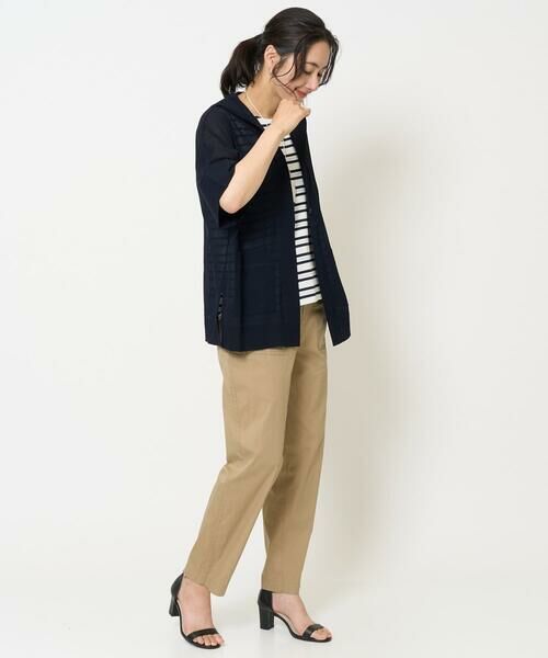 GEORGES RECH / ジョルジュ・レッシュ ショート・ハーフ・半端丈パンツ | [接触冷感]ストレッチテーパードベイカーパンツ | 詳細26