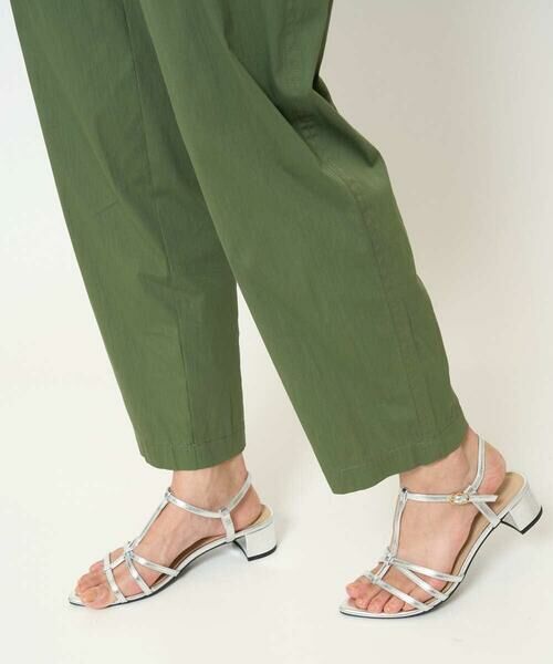 GEORGES RECH / ジョルジュ・レッシュ ショート・ハーフ・半端丈パンツ | [接触冷感]ストレッチテーパードベイカーパンツ | 詳細9